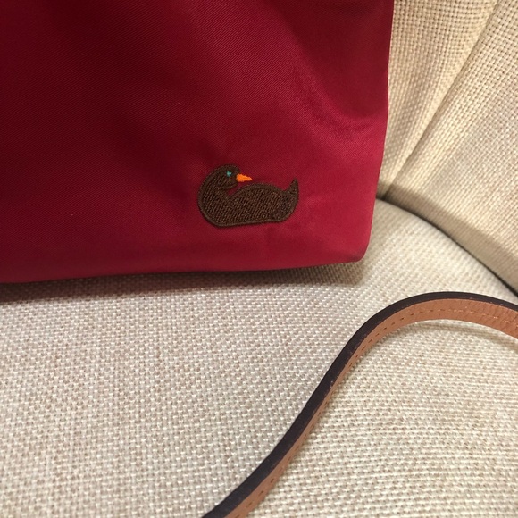 FREE W/purchase of $50 and up! Dooney & Bourke Nylon Duck Logo Sm Crossbody Bag - Picture 3 of 4